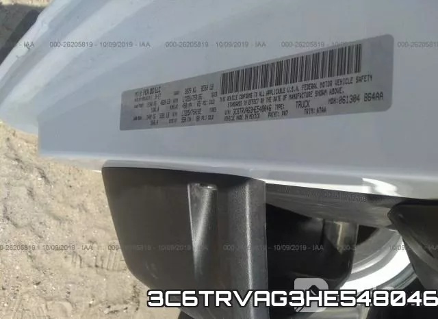 3C6TRVAG3HE548046 фото 10