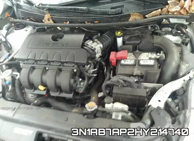 3N1AB7AP2HY214740 фото 2