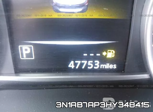 3N1AB7AP3HY348415 фото 8