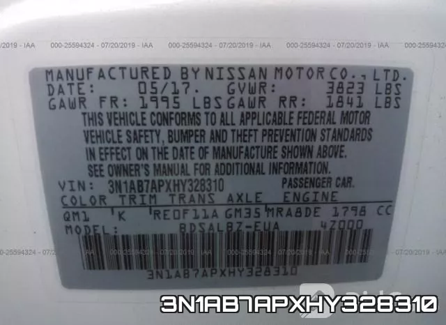 3N1AB7APXHY328310 фото 10