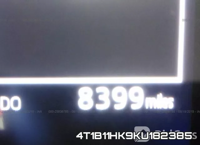 4T1B11HK9KU182385 фото 8