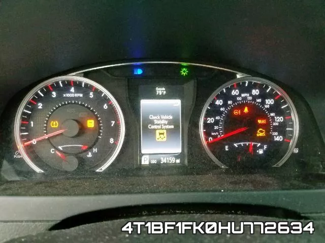 4T1BF1FK0HU772634 фото 8