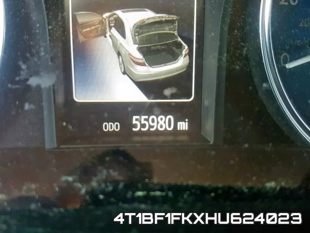 4T1BF1FKXHU624023 фото 9