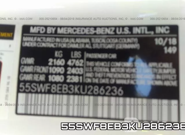 55SWF8EB3KU286236 фото 10