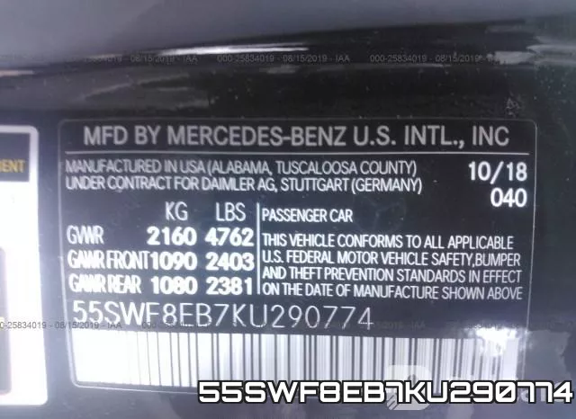 55SWF8EB7KU290774 фото 10