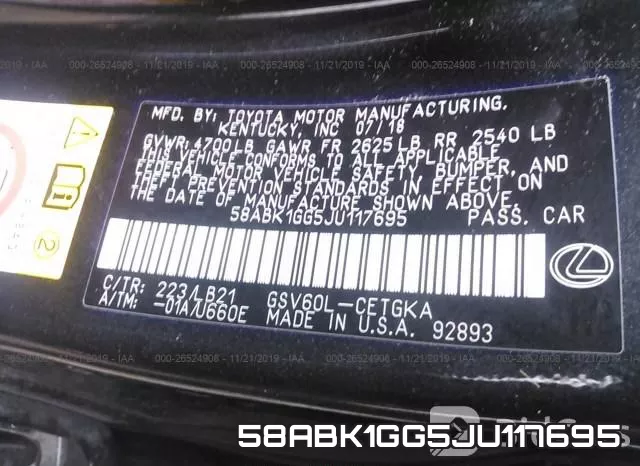 58ABK1GG5JU117695 фото 10
