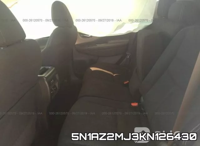 5N1AZ2MJ3KN126430 фото 9