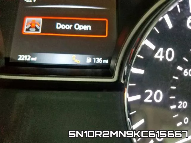 5N1DR2MN9KC615667 фото 9