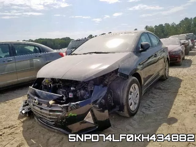 5NPD74LF0KH434882 фото 3