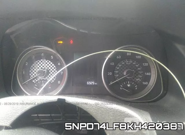 5NPD74LF8KH420387 фото 8