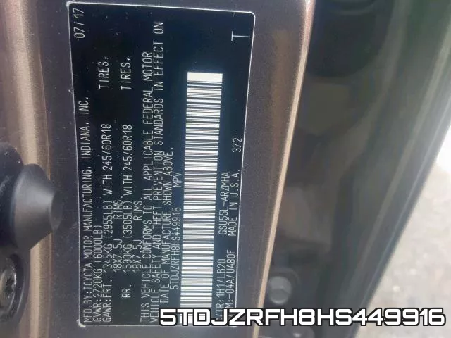 5TDJZRFH8HS449916 фото 2