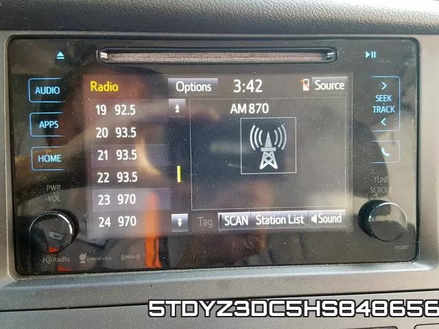 5TDYZ3DC5HS848656 фото 10
