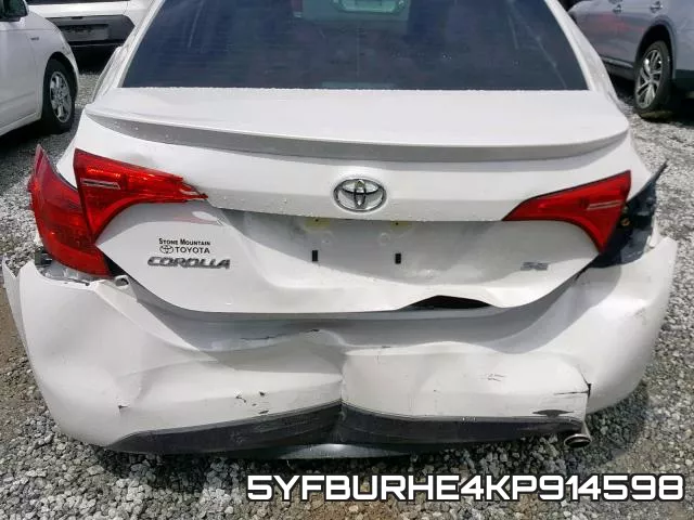 5YFBURHE4KP914598 фото 10