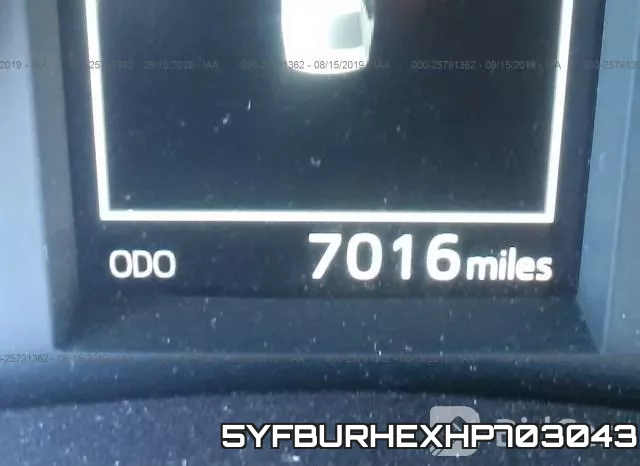 5YFBURHEXHP703043 фото 8