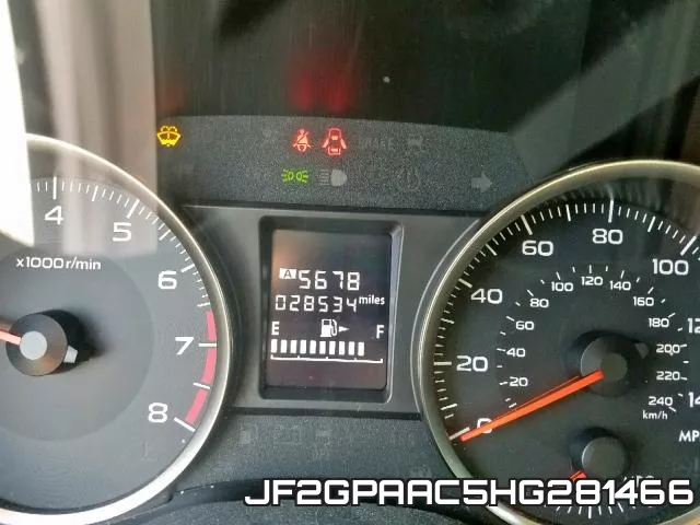 JF2GPAAC5HG281466 фото 9