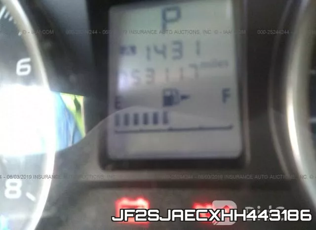 JF2SJAECXHH443186 фото 8