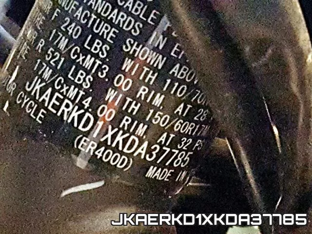 JKAERKD1XKDA37785 фото 2