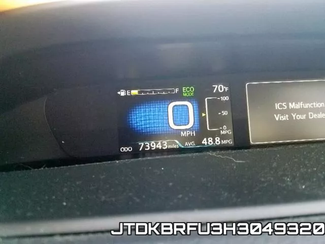 JTDKBRFU3H3049320 фото 9
