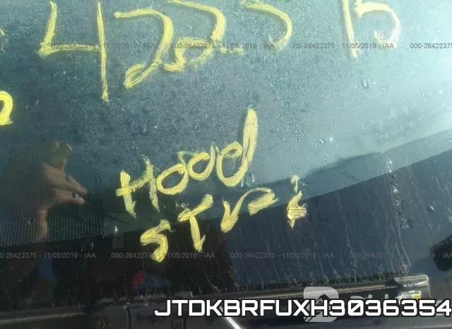 JTDKBRFUXH3036354 фото 2