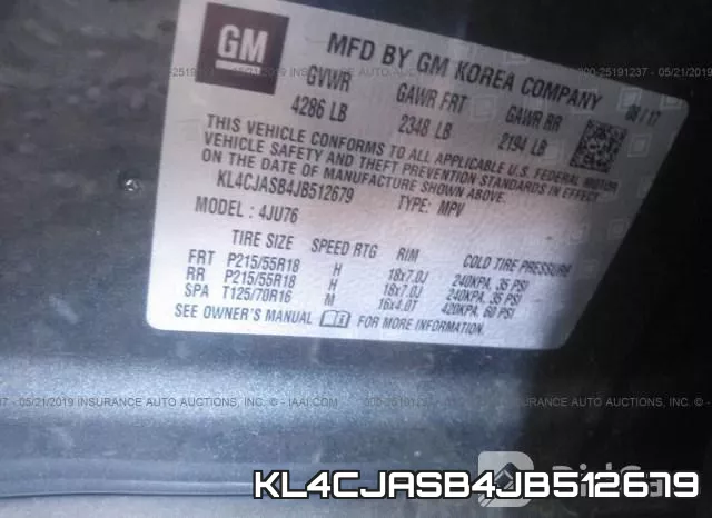 KL4CJASB4JB512679 фото 10