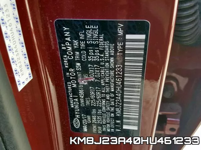 KM8J23A40HU461233 фото 2
