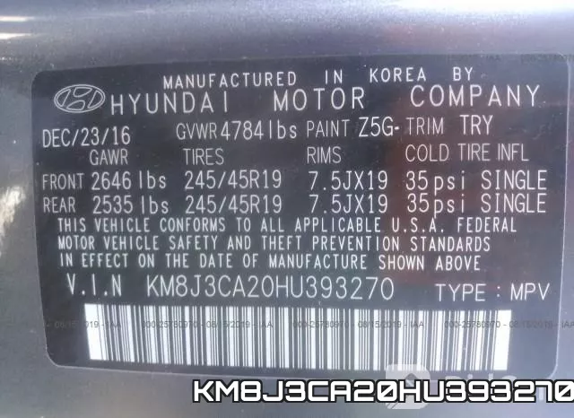 KM8J3CA20HU393270 фото 10