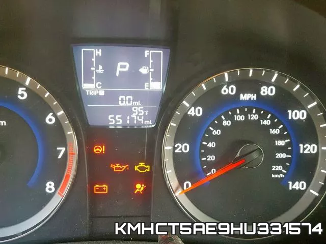 KMHCT5AE9HU331574 фото 9