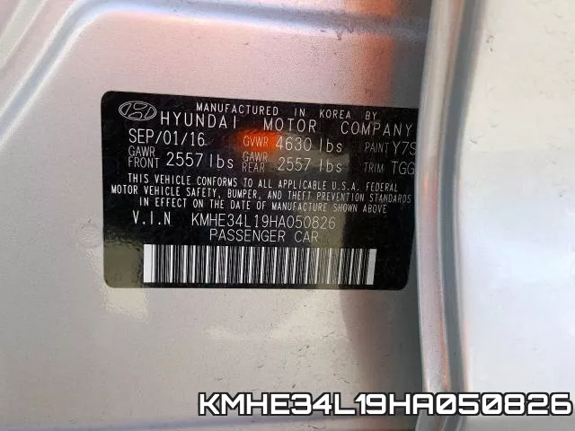 KMHE34L19HA050826 фото 2