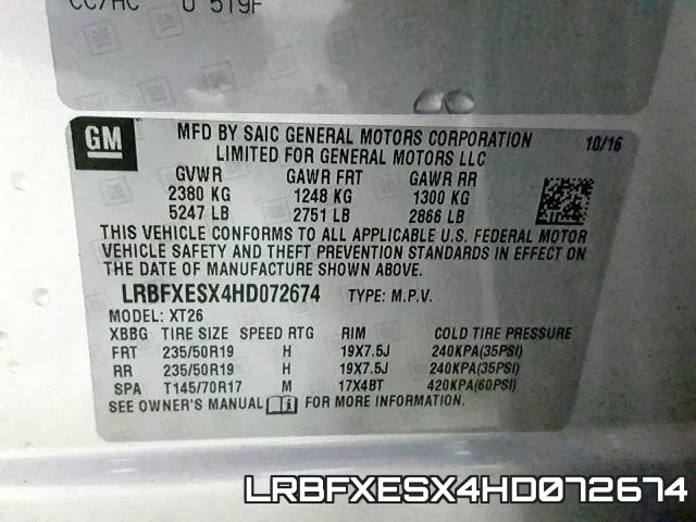 LRBFXESX4HD072674 фото 2
