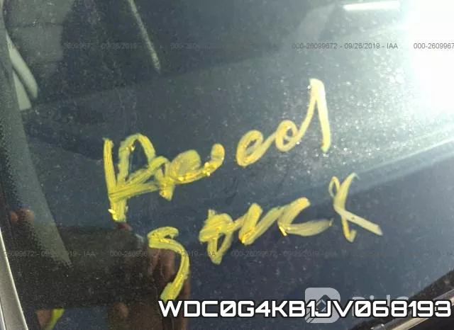 WDC0G4KB1JV068193 фото 2