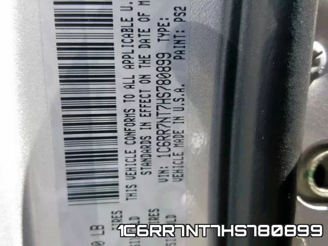 1C6RR7NT7HS780899 фото 2