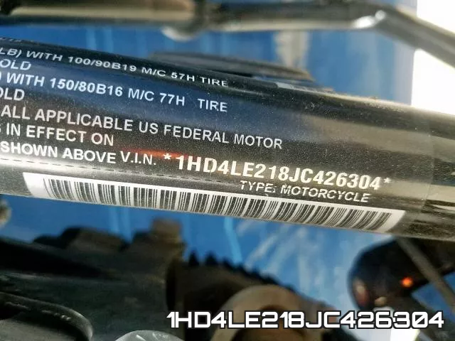 1HD4LE218JC426304 фото 2