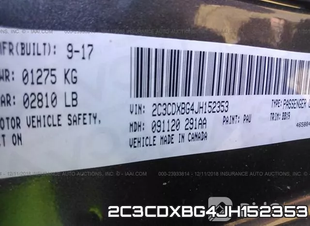 2C3CDXBG4JH152353 фото 10