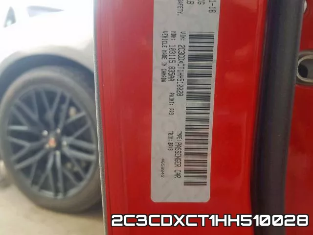 2C3CDXCT1HH510028 фото 2