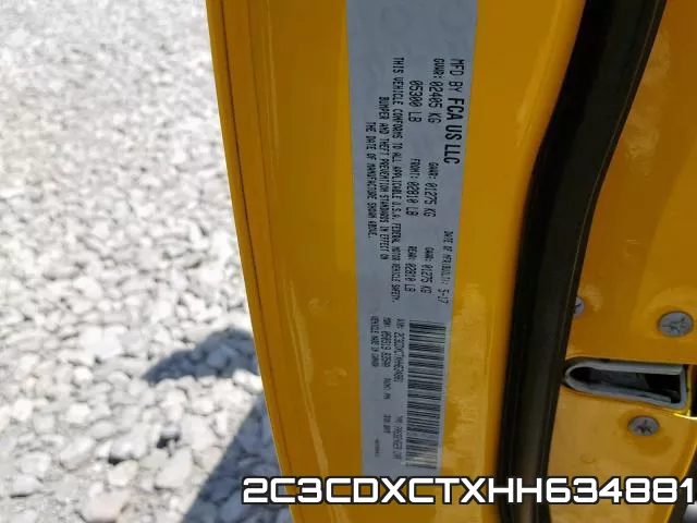 2C3CDXCTXHH634881 фото 2