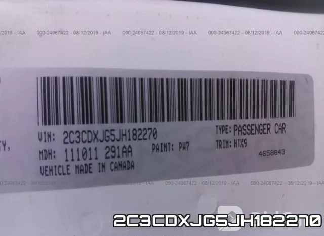 2C3CDXJG5JH182270 фото 10