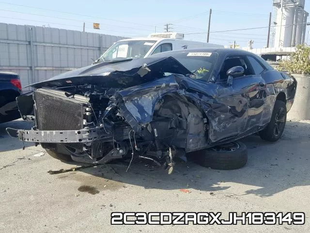2C3CDZAGXJH183149 фото 3