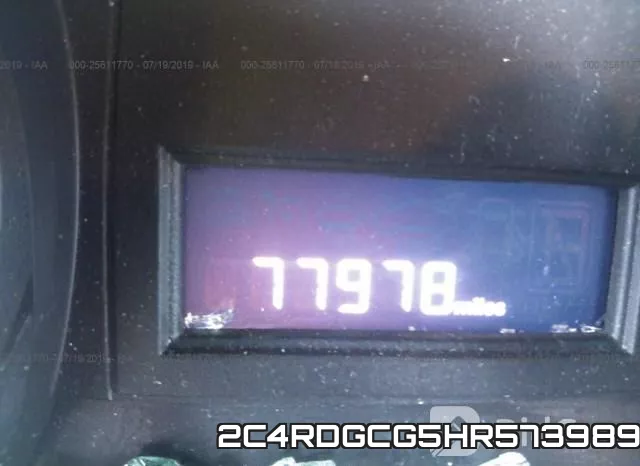 2C4RDGCG5HR573989 фото 7