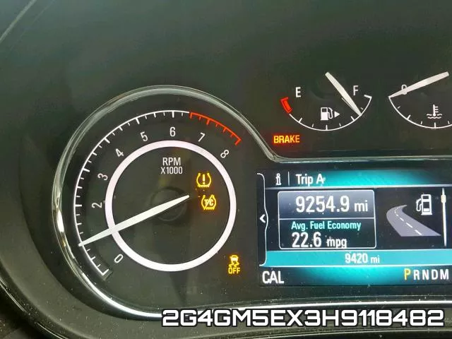 2G4GM5EX3H9118482 фото 9