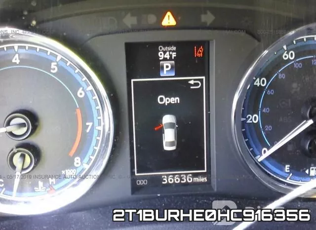 2T1BURHE0HC916356 фото 8