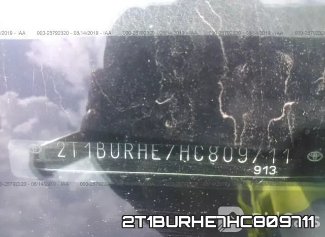 2T1BURHE7HC809711 фото 9