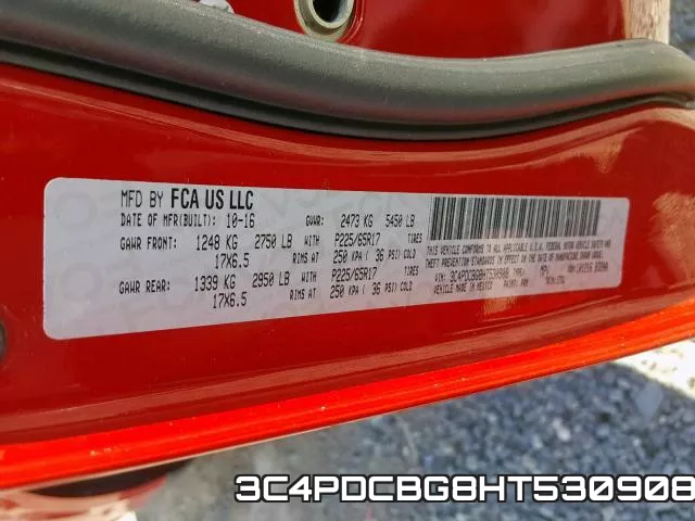 3C4PDCBG8HT530908 фото 2