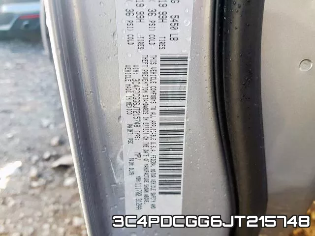 3C4PDCGG6JT215748 фото 2