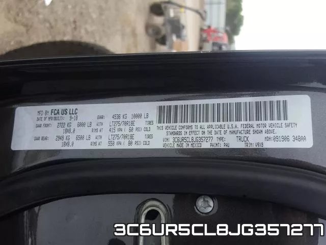 3C6UR5CL8JG357277 фото 2
