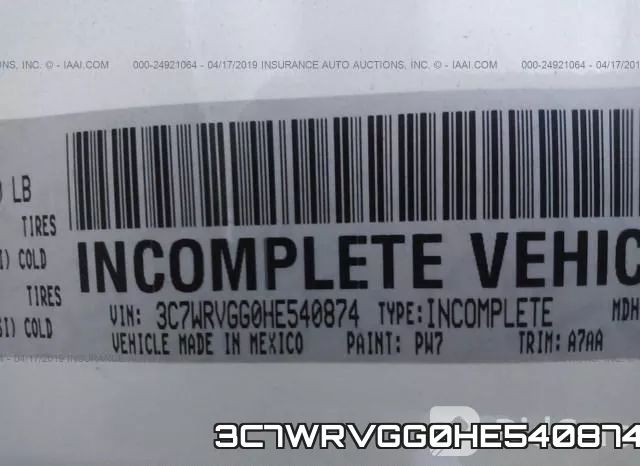3C7WRVGG0HE540874 фото 10