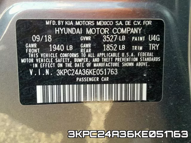3KPC24A36KE051763 фото 2