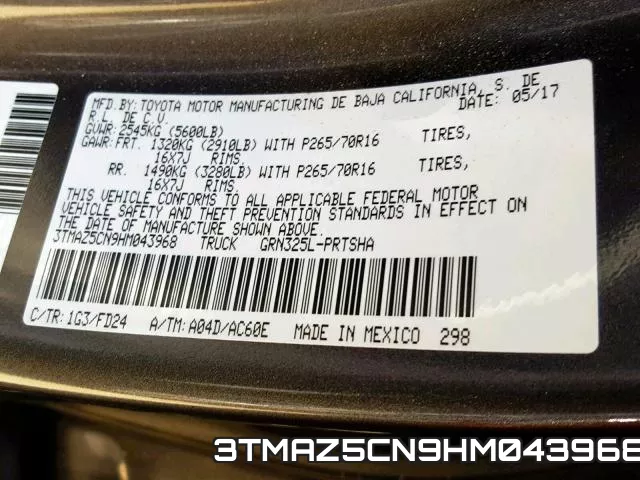 3TMAZ5CN9HM043968 фото 2