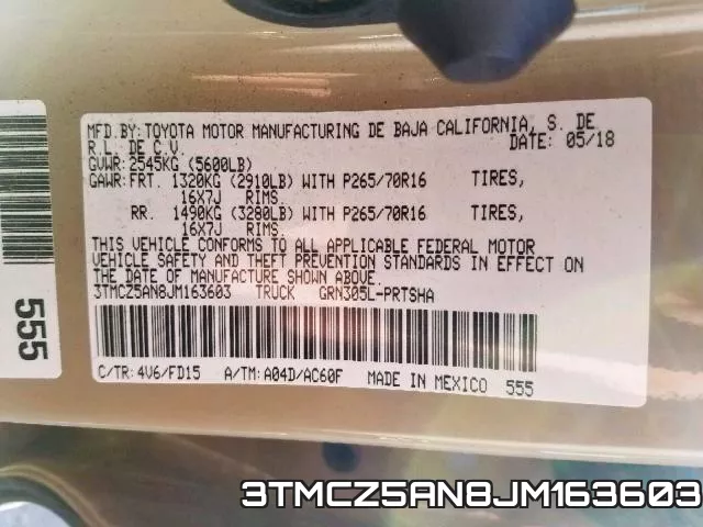 3TMCZ5AN8JM163603 фото 2