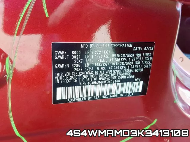 4S4WMAMD3K3413108 фото 2