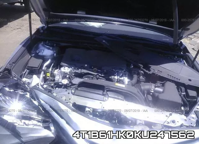 4T1B61HK0KU247562 фото 2